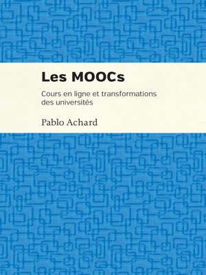 cover image of Les MOOCs